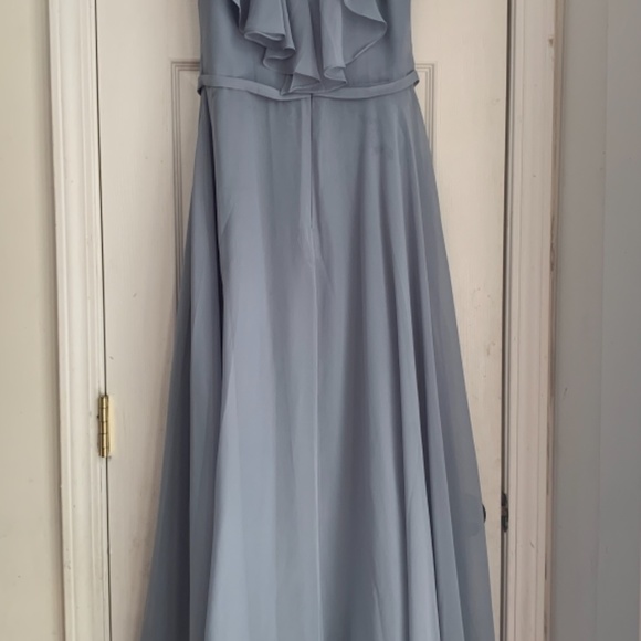 JJ’s house Dusty Blue Bridesmaids Dress - Picture 2 of 6